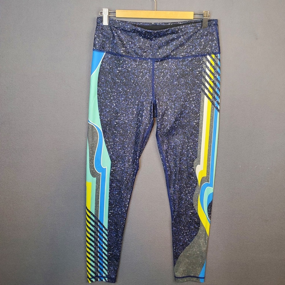 VICTORIA'S SECRET VSX SPORT Knockout Tight Ultimate Yoga Leggings COSMO BLUE L
